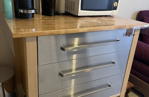 Andlau House | Independent 30m2 studio: bedroom, living room, bathroom