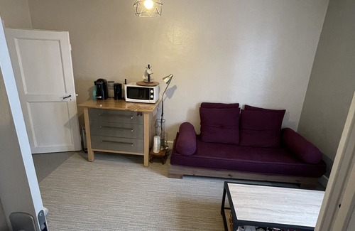 Andlau House | Independent 30m2 studio: bedroom, living room, bathroom