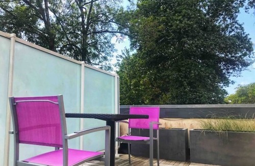 Pleuven Apartment | Independent studio with terrace & private SPA - near Bénodet