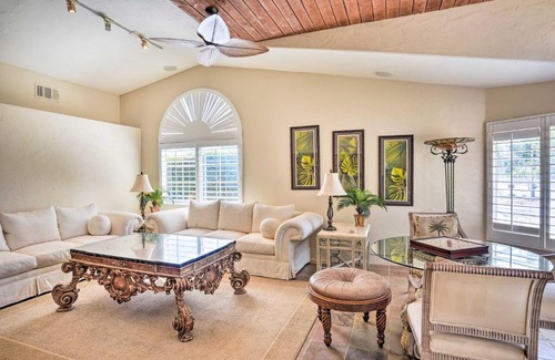 Indian Wells House | Indian Wells Oasis with Pool Walk to Tennis Garden!