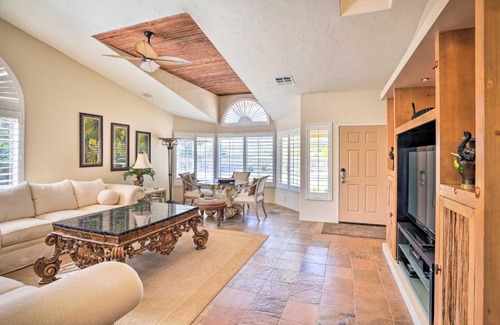 Indian Wells House | Indian Wells Oasis with Pool Walk to Tennis Garden!