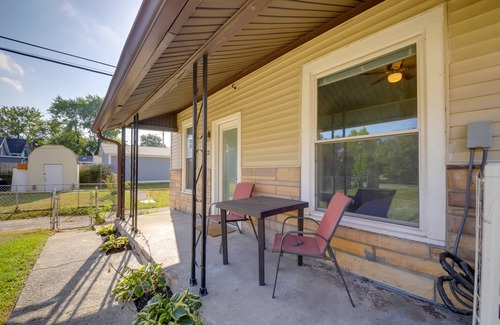 Indianapolis House | Indianapolis Home w/Porch - Close to Mile Square!