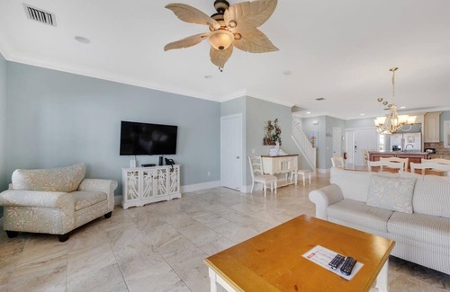 Indigo Reef Marina Homes House | Indigo Reef Resort Premium Waterfront Villa 66 With Boat Dockage, Pool, and Sunset-View