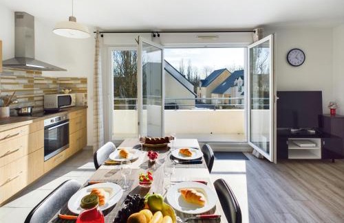 Concarneau Apartment | -INDIGO-T3 avec balcon et 2 places de parking