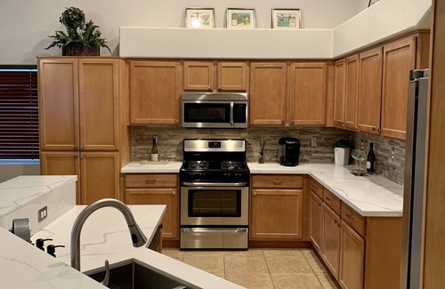 Bermuda Dunes Villa | Indio Villa Sleeps 8, Level 2 EV Charger, Heated Private Pool & Spa