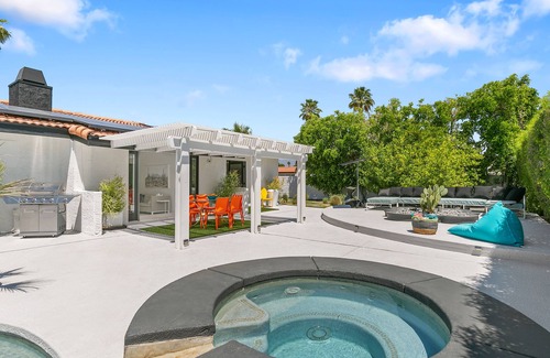 Vista Norte House | Indoor-Outdoor Oasis with Pool, Spa, Firepit, +Mtn. Views