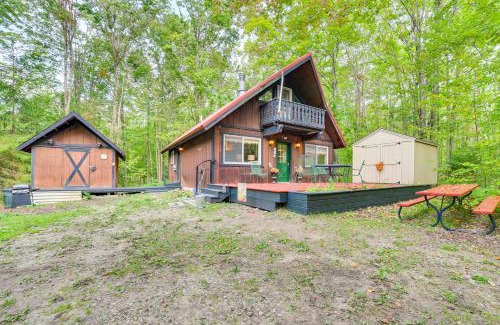 Elmira House | Indoor Pool Access Cabin in Lakes of the North!