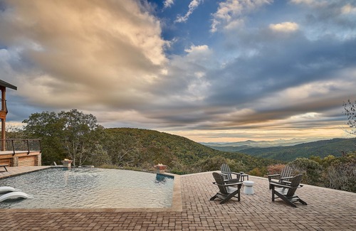 Blowing Rock Villa | Infinity Pool & close to Downtown Blowing Rock is a 5Bdrm Villa ; luxury views