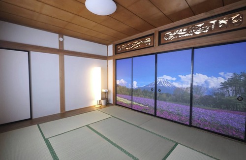 Fujiyoshida House | Infusing Japanese art into the accommodation Spectacular rooftop views Samurai Hotel Mount Fuji/Fujiyoshida Yamanashi