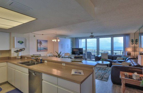 New Smyrna Beach Condo | Inlet #1202- 1BD 1BTH Impressive Beachfront Escape