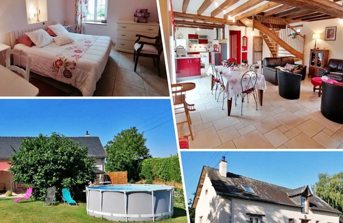 Marigne-Peuton Cottage | Inn Marigné-Peuton, 3 bedrooms, 6 people