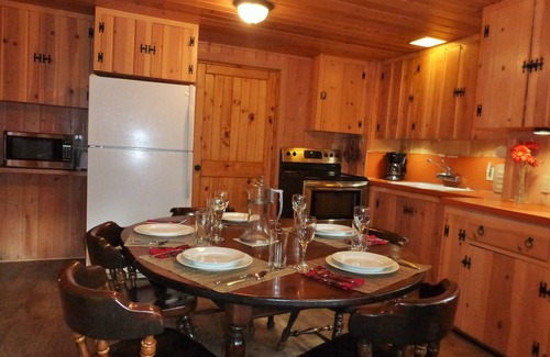 West Glacier Cabin | Inside Glacier National Park, Lakefront cabin