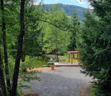 Ban-sur-Meurthe-Clefcy Ski Chalet | Insolite Chalet de pêche Sérénité - Bien Etre