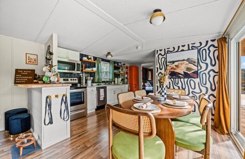 Sevierville House | Insta-Fab Mod + Murals + Cowboy Pool