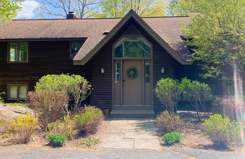 West Hartford House | Inviting home in resort setting w/ skiing, pool, fitness area, fireplace, & W/D