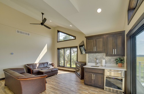 Renner House | Iowa Family Home w/Valley Views & Rooftop Deck