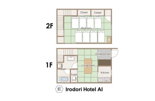 Chuo-ku Apartment | Irodori Hotel AI