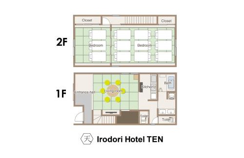Sumiyoshi Villa | Irodori Hotel TEN