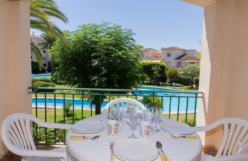 Platja de l'Arenal Apartment | Isla Saint Tropez Apartment Javea Arenal, with Pool, Wifi, AC and recently Refurbished