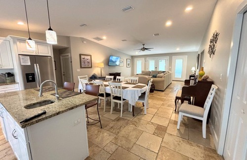 Butler Beach House | Island Escape - Water Views, Private Pool, Boat Dock, Walk to Beach