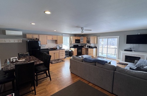 Brighton Apartment | Island Pond Apartment on VAST Trail – 3BR, 2BA
