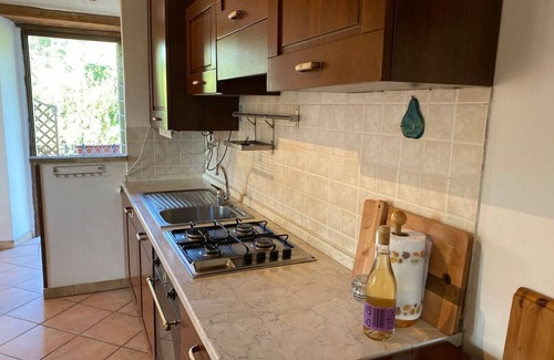 Montecampano Apartment | Italian countryside oasis close to Rome (1 hr). With Pool, Gym & Calisthenics.