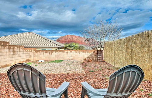 Ivins Apartment | Ivins Studio w/Yard + Mountain Views!