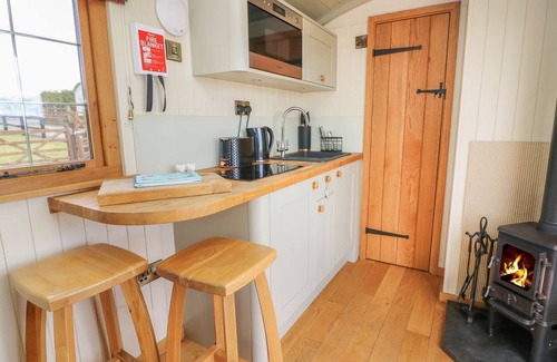 Rhayader Apartment | Ivy's Way - Delightful Pet Friendly Shepherds Hut Sleeping 2