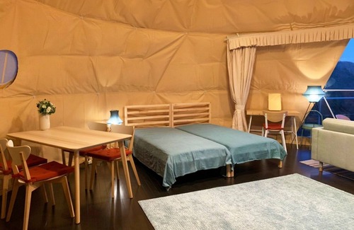 Futo Cabin | Izu Coco Dome Tent D 1 night with 2 meals and / Ito Shizuoka
