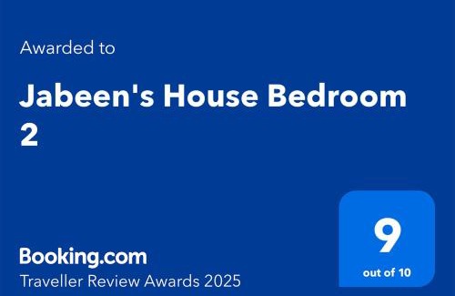 Bezons House | Jabeen's House Bedroom 2