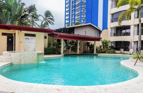 Barrio Los Faroles Condo | Jaco Walkout Beachfront-90 min SJO-sleep 6-next to Crocs-1st floor