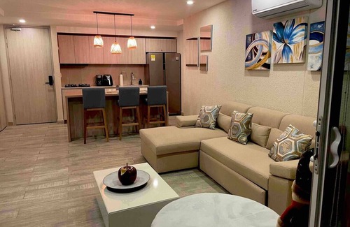 La Boquilla Apartment | Jacuzzi Privado. Vista increíble. Sector Exclusivo