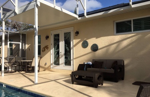 New Smyrna Beach House | Jan Feb 2026 OPEN Lazy Turtle Beach House NSB, Solar Heated Pool, Steps to Beach