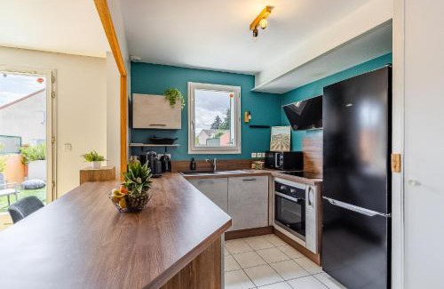 Charnay-les-Macon Apartment | Jardin suspendu - 3 chambres - 2 salles de bain - Parking dans résidence privée