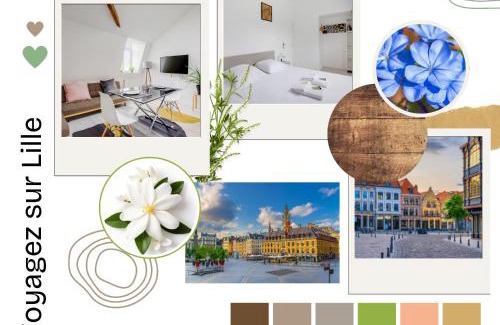 Saint-Maurice Pellevoisin Apartment | Jasmine-Close to station,Grd Palais,Zénith&Center