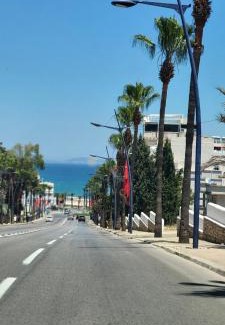 Marina Smir Apartment | Jawhara smir red chaussé vue jardin