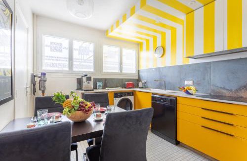 Chamalieres Apartment | Jean Jaures - Appart Moderne avec Balcon & Parking