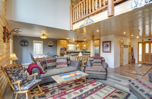 Indian Mountain Cabin | Jefferson Cabin w/Fire Pit & Sauna Near Hiking!