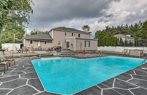 Adelphia House | Jersey Home w/Hot Tub & Private Pool!