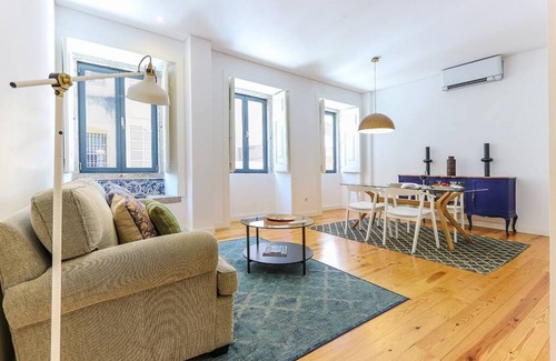 Sao Jose Apartment | JOIVY Polished 1BR Apt, close by Avenida da Liberdade
