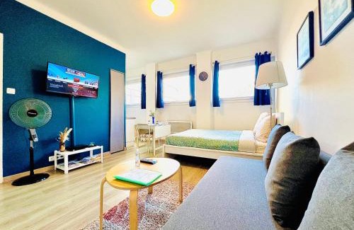 Le Pharo Apartment | Joli studio proche plage, vieux port & Palais Pharo