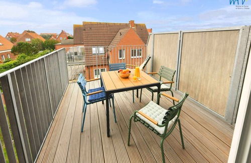 Juist Apartment | Juist vacation with sunny roof terrace!