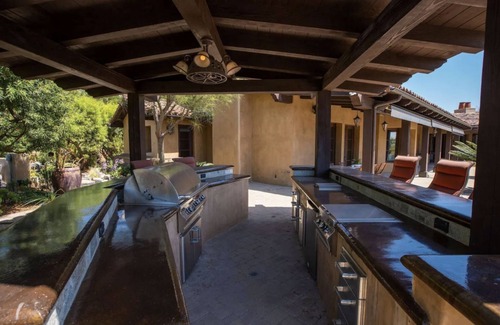 Santa Monica Villa | June/July/Aug - Stunning villa with pool/spa/office - gated community