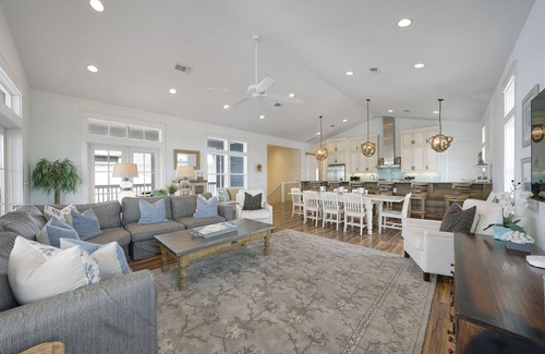 Grayton Beach House | Just B - Luxury Vacation Lakefront Home with Private Pool & Dock
