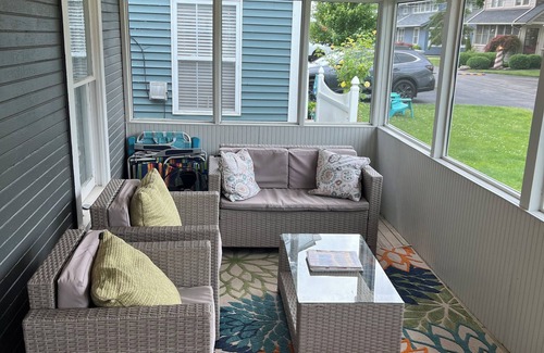 Mitiwanga Cottage | Just steps to Mitiwanga beach. Relax at our charming 2-bedroom Huron cottage