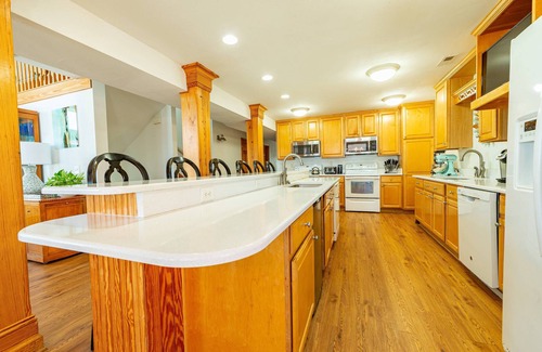Kill Devil Hills House | K1299 BLUE CRUSH. Oceanfront, Ocean Views, Private Pool, Elevator, Pets OK!