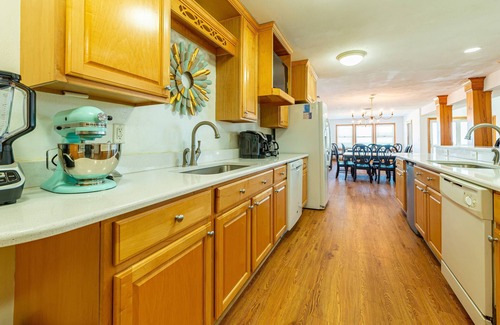 Kill Devil Hills House | K1299 BLUE CRUSH. Oceanfront, Ocean Views, Private Pool, Elevator, Pets OK!