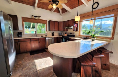 Hanalei House | Ka Nani, steps from the sand! The center of Hanalei Bay. Best $ on the bay.