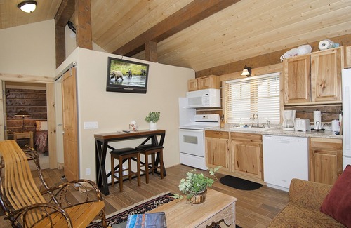 Island Park Cabin | KABINO: Dogs OK FirePit Satellite WiFi Sleeper Sofa Perfect Location Rustic Modern