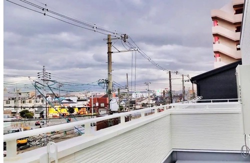 Nishinari House | Kannomoto Shinkonmiya 1st A new 3story house ca - Whole house rental/Osaka Ōsaka